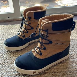 Merrill Big Kid’s Snow Bank 2.0 boots- GUC size 5